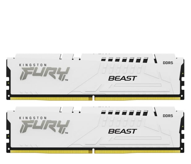 Kingston FURY 32GB (2x16GB) 6000 CL30 Beast Biały - 1353067 - zdjęcie